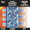 HyperKewl Evaporative Cooling Deluxe Sport Vest, Black, X-large view 3