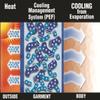 HyperKewl Evaporative Cooling Deluxe Sport Vest - SILVER-X-LARGE view 3