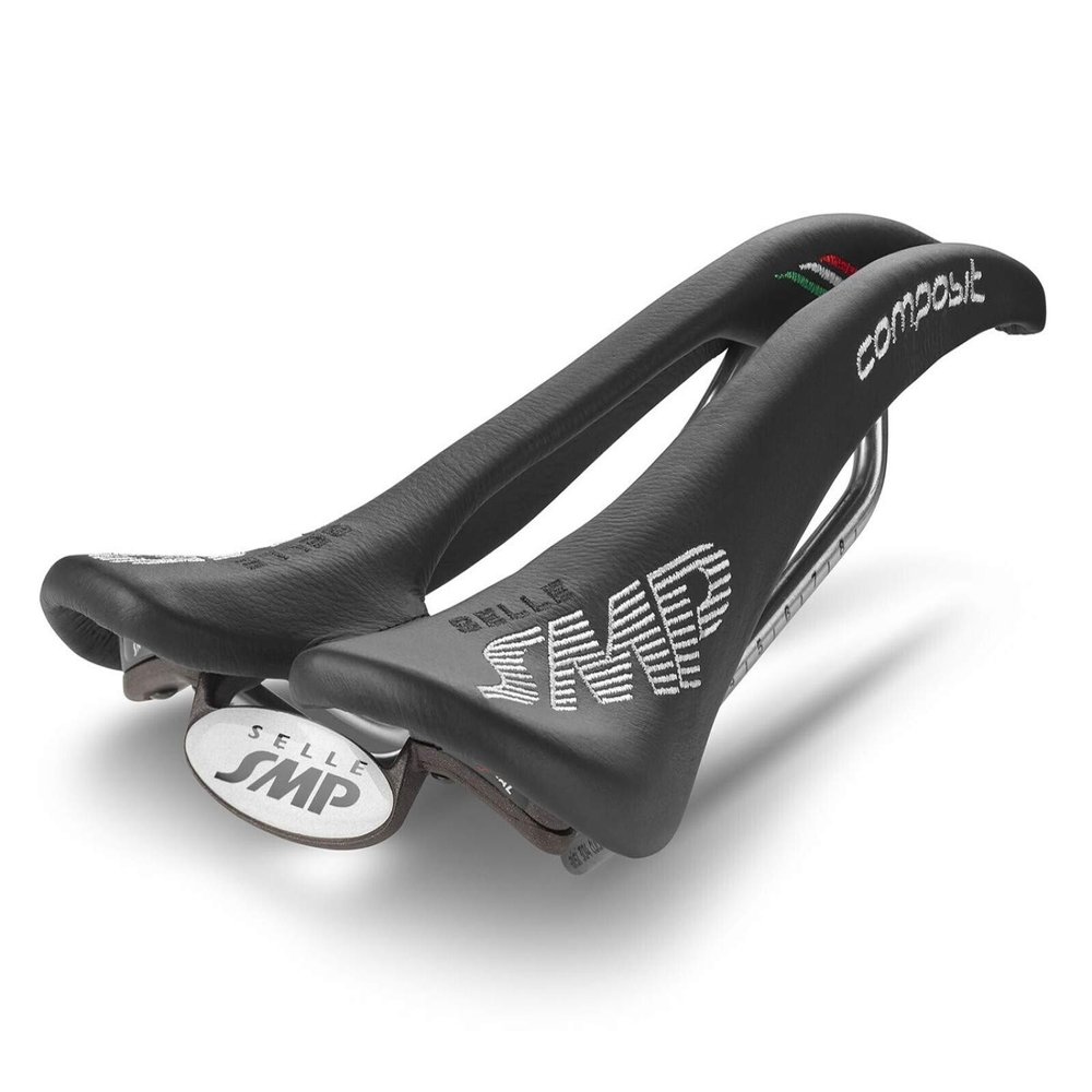 Selle SMP Composit Saddle with Carbon Fiber Rails (Black)
