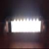 MARINE BOAT LED 180 DEGREE TILTABLE RAIL LIGHT 9.5" LONG PLASTIC COURTESY view 4