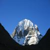 Wallmonkeys Kailash Mountain Wall Mural Peel and Stick Graphic (48 in W x 32 in H) WM237747 view 2