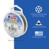 American Fishing Wire Surflon, Nylon Coated 1x7 Stainless Steel Leader Wire, 30 lb Test, .024" Diameter, Bright, 300 ft view 2