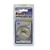 AFW Titanium Surfstrand, Bare 1x7 Fishing Leaders 30 lb, 18 in - Rigged with Stainless Steel Mighty Mini Crane Swivel & Crosslock Snap, Kink Free, Superior Bite Protection for Toothy Fish view 1