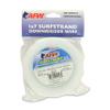 American Fishing Wire Surfstrand 1x7 Stainless Steel Downrigger Wire (Standard Assembly), 150 Pound Test, Bright Color, 400-Feet view 1