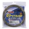 American Fishing Wire 49 Strand, 7x7 Stainless Steel Shark Leader Cable, 900 lb / 409 kg Test, .093 in / 2.36 mm Dia, Bright, 30 ft / 9.2 m view 1