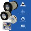 American Fishing Wire 49 Strand, 7x7 Stainless Steel Shark Leader Cable, 900 lb / 409 kg Test, .093 in / 2.36 mm Dia, Bright, 30 ft / 9.2 m view 3