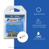 AFW American Fishing Wire Single Barrel Crimp Sleeves, Size #5/.085", Nickel, 1,000 pc view 2