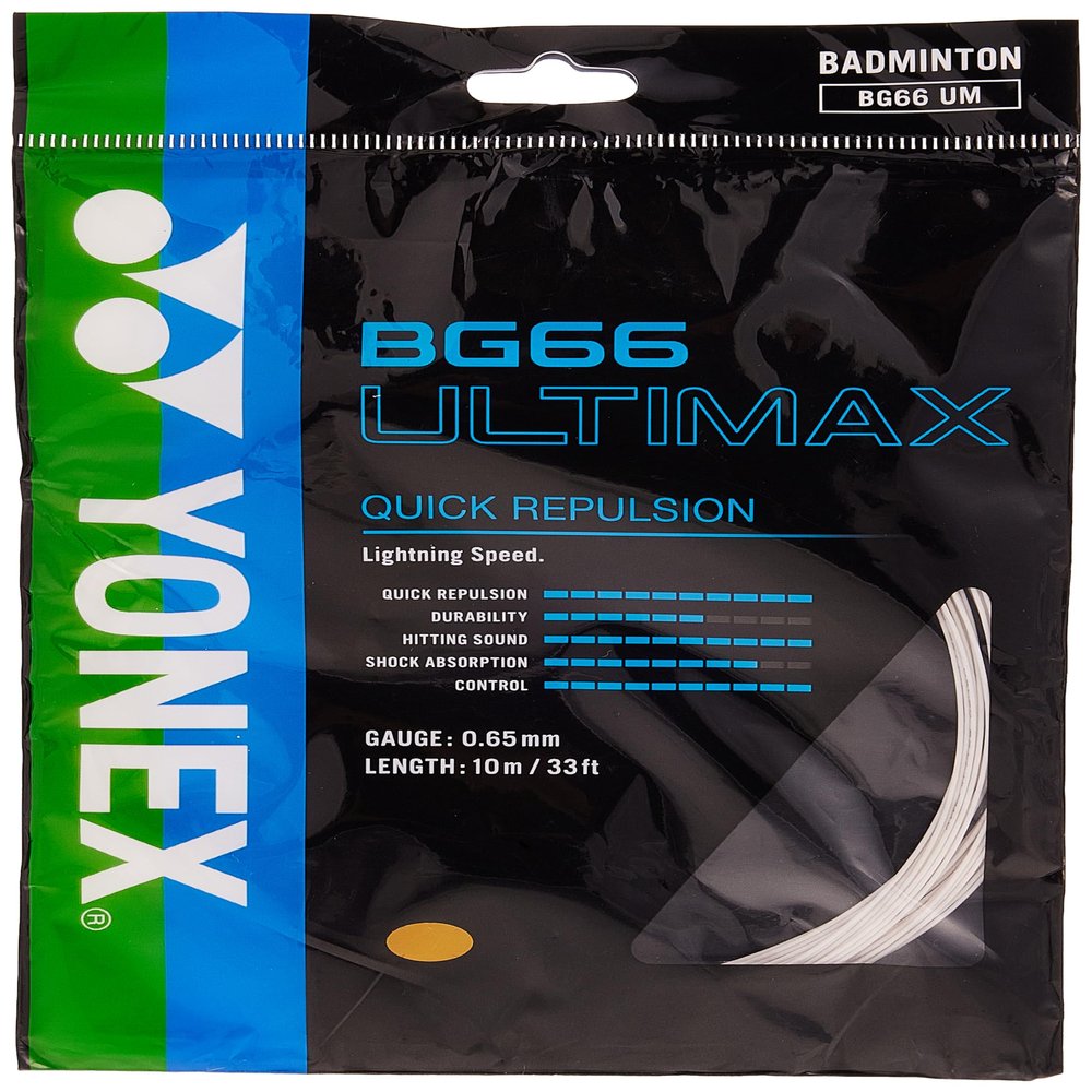 Ultimax Badminton String by Yonex (10m Set) White