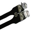 MKS FIT- Sports 2-Buckle Bicycle Toe Clip Strap, NJS Certified view 2