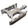 MKS Mikashima Seisakusho Bicycle Pedal, Compact, Silver view 1