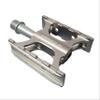 MKS Mikashima Seisakusho Bicycle Pedal, Compact, Silver view 3