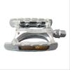 MKS (Mikashima Seisakusho) Bicycle Pedal for Road Bikes, Aluminum, IC-LITE Silver view 2