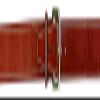 Gould & Goodrich Gold Line Shooter's Belt (Chestnut Brown, 48) Fits 48 in. waist. (122 cm) view 1