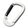 KAKURI Aluminum Carabiner, 0.2 inch (6 mm), Silver view 1