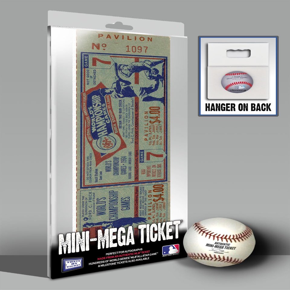 MLB St. Louis Cardinals 1964 World Series Mini-Mega Ticket