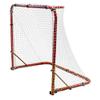 Park & Sun Sports Street Ice Hockey Goal with Folding Steel Frame and Nylon Bungee Slip Net, 54" W x 44" H x 24" D, Blue view 1
