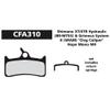 EBC CFA310 Disc Brake Pads, Green  Organic (Standard) view 3