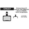EBC Brakes CFA327 Disc Brake Pads, Compatible with Deore Hydraulic 525, Gold  Sintered view 2