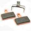 EBC Brakes CFA327 Disc Brake Pads, Compatible with Deore Hydraulic 525, Gold  Sintered view 3