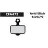 EBC Avid Elixir Disc Brake Pads - Green view 2