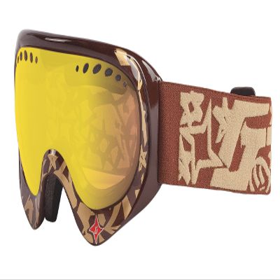Gordini Triumph Goggles (Blue, Graffiti Brown)