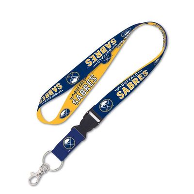 NHL Buffalo Sabres Lanyard with Detachable Buckle, 3/4"