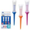 DAIYA Golf TE-718 Golf Tee, Aerospark Tee, Color, Long, Clear view 1