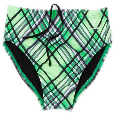 TYR Sport Boys' Aurora Splice Racer,Green,36