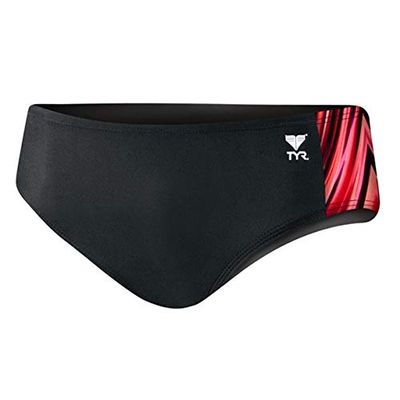 TYR Sport Boys' Aurora Splice Racer,Red,32