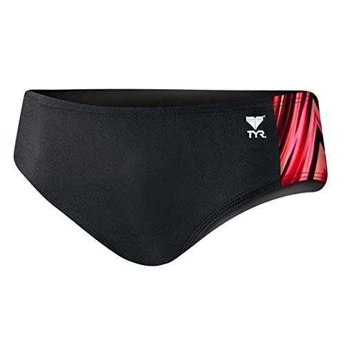 TYR Sport Boys' Aurora Splice Racer,Red,32