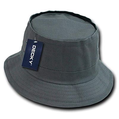 DECKY Fisherman's Hat, Charcoal, Large/X-Large