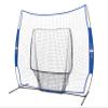 Bownet Big Mouth Replacement Net 7' x 7' - Royal Durable Practice Net - Fits Original 7x7 or Big Mouth - Perfect for Training, Baseball Field Drills, Practice Sessions, and Sports Training Use view 1