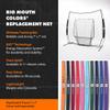 Bownet Big Mouth Replacement Net 7' x 7' - Royal Durable Practice Net - Fits Original 7x7 or Big Mouth - Perfect for Training, Baseball Field Drills, Practice Sessions, and Sports Training Use view 3