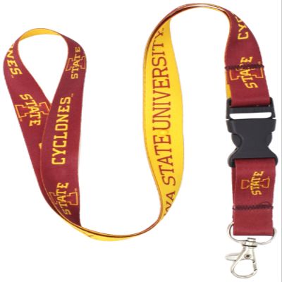 NCAA Iowa State Cyclones Lanyard with Detachable Buckle