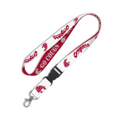 NCAA Washington State Cougars Lanyard with Detachable Buckle
