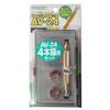 Owner AV-24 Set 9689 Needle Tier, for Sweetfish Squid Jig, Silver/Gold, 7.9 x 4.0 x 0.9 inches (20.1 x 10.1 x 2.3 cm) view 1