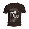 Doors Mens Tee: LA Woman Lyrics (Large) - Black - Large view 1