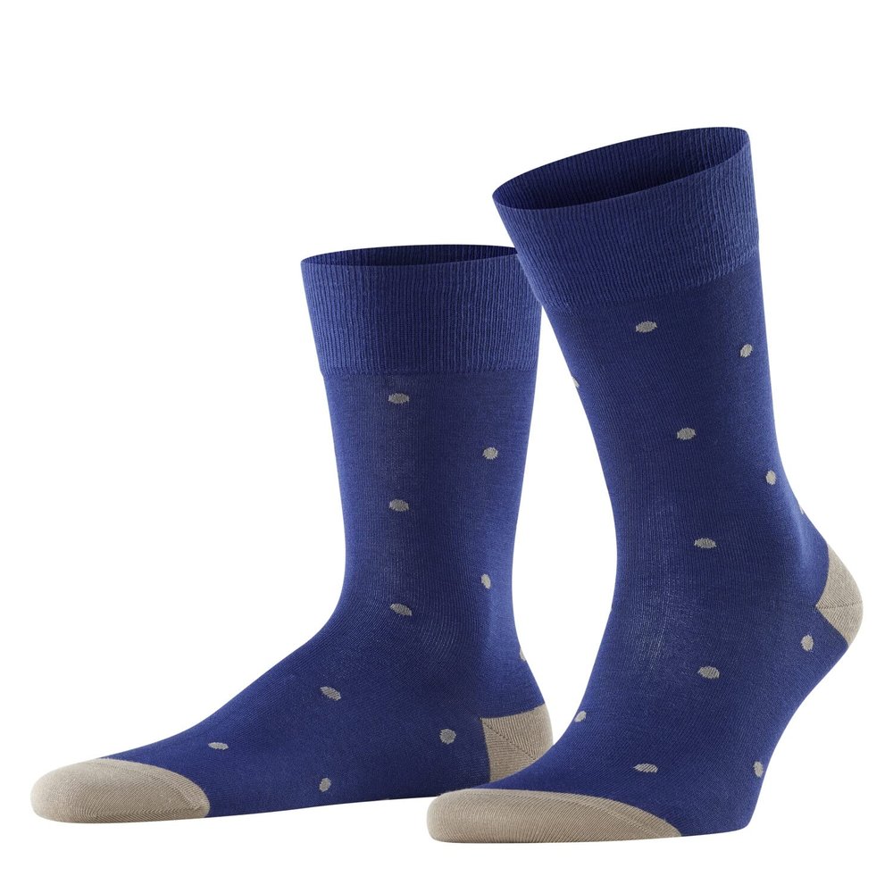 FALKE Men's Airport Socks, Light, Merino Wool Cotton, Crew Length, Classic Formal Socks, Trendy Work Clothing, 1 Pair