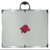 NCAA Siskiyou Sports Fan Shop Arkansas Razorbacks Stainless Steel BBQ Set w/Metal Case 8 piece Gray view 1