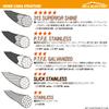Alligator (Alligator) For Shift Inner Cable Stainless Steel 100 Pieces Box  1.2 X 2000 mm LY  sstsk43520 Silver view 3