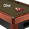 Simonis Olive Billiard Cloth- 9 Foot Cut view 1