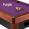 Simonis 860 Purple Pool Table Cloth - 9' view 1