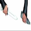 Zac Snyder's Sucker Punch Rocket Knife And Sheath Costume Accessory Weapon, One Size view 2