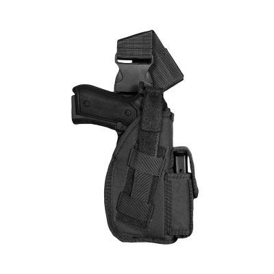 Fox Outdoor Products SAS Tactical Leg Holster, Left, 5", Black