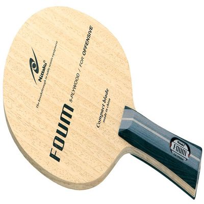 Nittaku NE-6879 Table Tennis Racket Foam Shake Hand Attack Plywood Flare