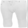 Alleson Athletic Mens Practice Football Pant, No Pads, White, Small view 4