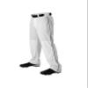 Alleson Athletic Men's Baseball Pants with Braid, White/Navy, Medium view 1