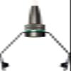 C&FDESIGN CFT-60L Standard Bobbin Holder/Long view 1