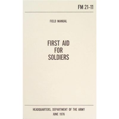 Fox Outdoor 59-415 First Aid for Soldiers Manual
