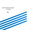 TRUGLO High-Visibility Replacement Fiber Optics for Firearm and Archery Sights - 9" Length; .010' (0.25mm) Diameter; Blue view 2